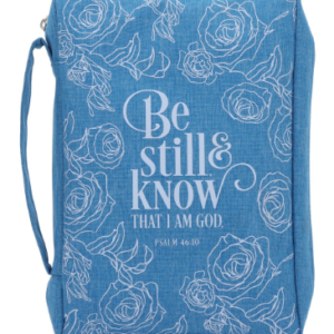 Be Still and Know That I Am God Polyester Bible Bag