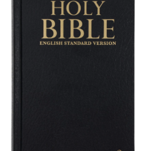 ESV Standard Bible Black Hardcover