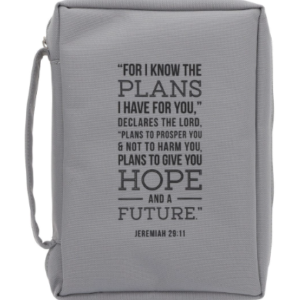 For I Know the Plans Polyester Bible Bag