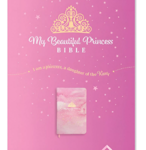NLT Pink Sparkles Imitation Leather My Beautiful Princess Bible