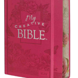 KJV Pink Faux Leather Hardcover My Creative Bible
