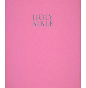 NIV Pink Paperback Gift & Award Bible Red Letter Edition Comfort Print